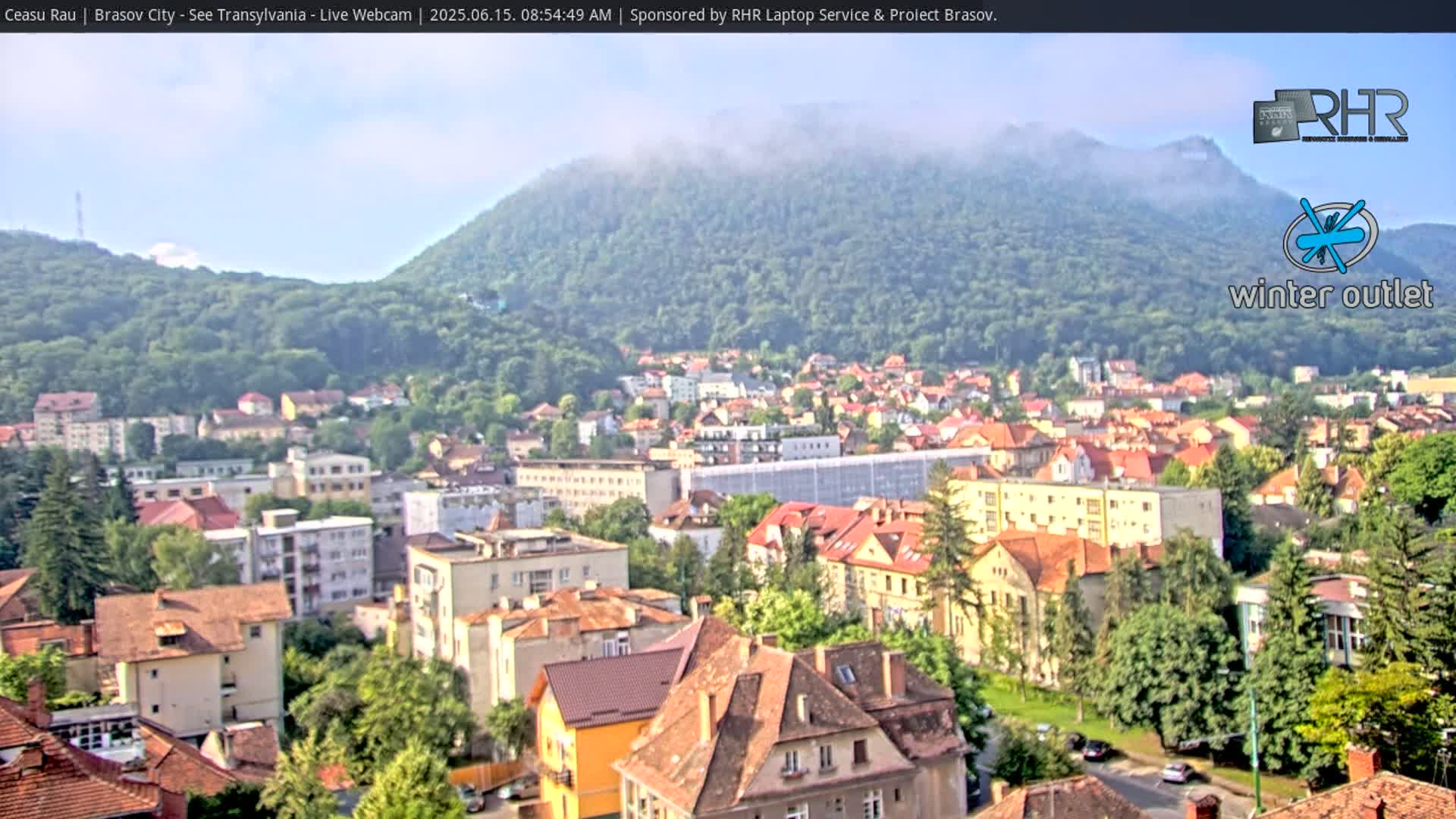 Brasov Skyline Live Cam - Centrul Nou, Braşov, Romania