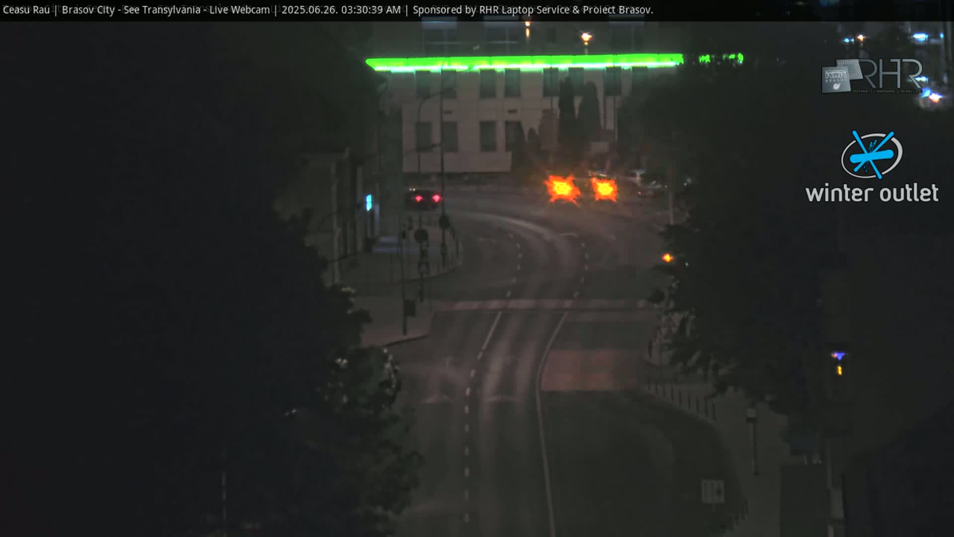 Braşov Skyline Live Cam - Centrul Nou, Brasov, Romania
