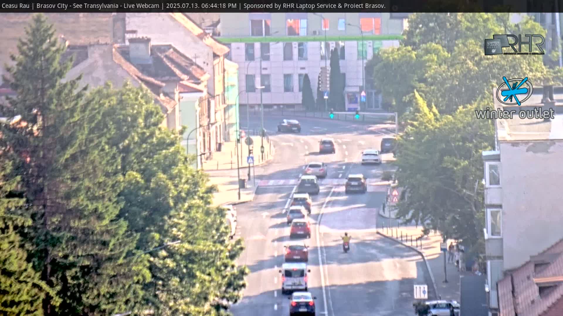 Braşov Skyline Live Cam - Centrul Nou, Brasov, Romania