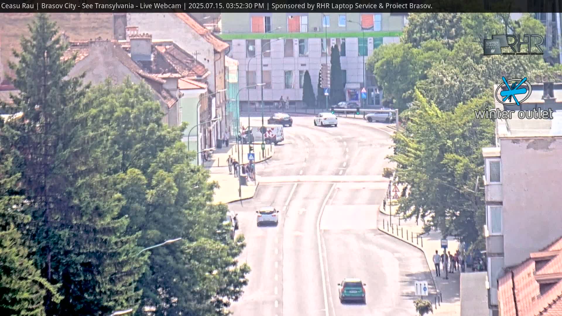 Braşov Skyline Live Cam - Centrul Nou, Brasov, Romania