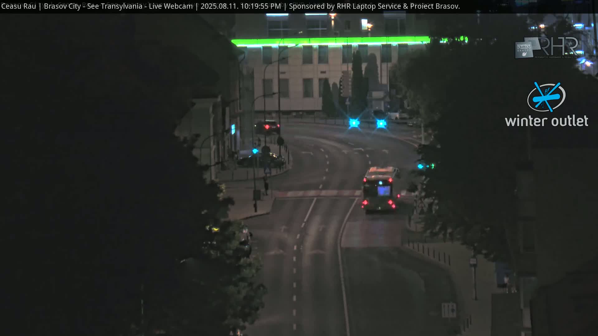 Braşov Skyline Live Cam - Centrul Nou, Brasov, Romania
