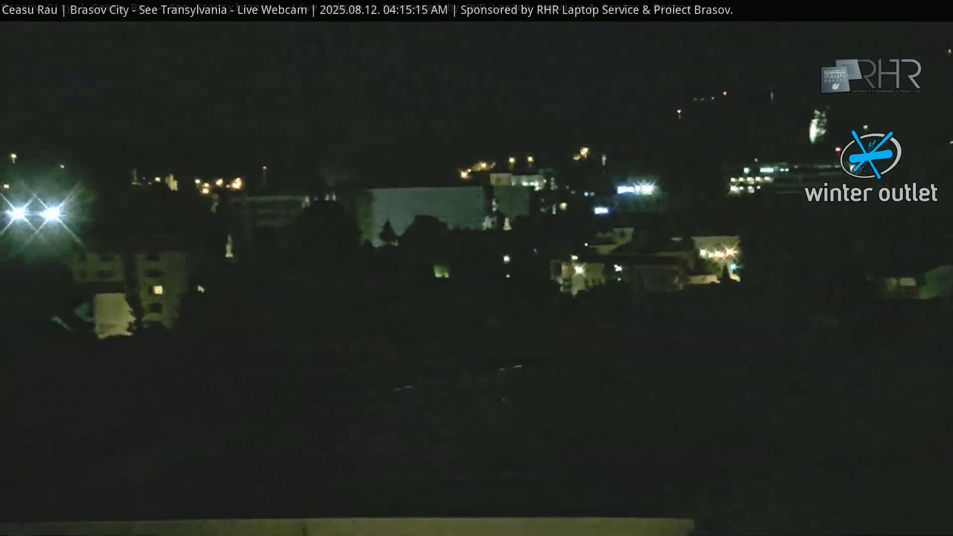 Braşov Skyline Live Cam - Centrul Nou, Brasov, Romania