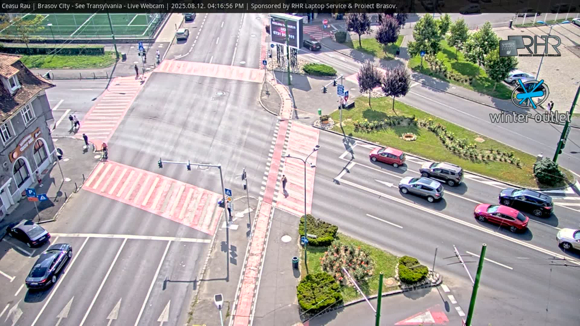 Braşov Skyline Live Cam - Centrul Nou, Brasov, Romania