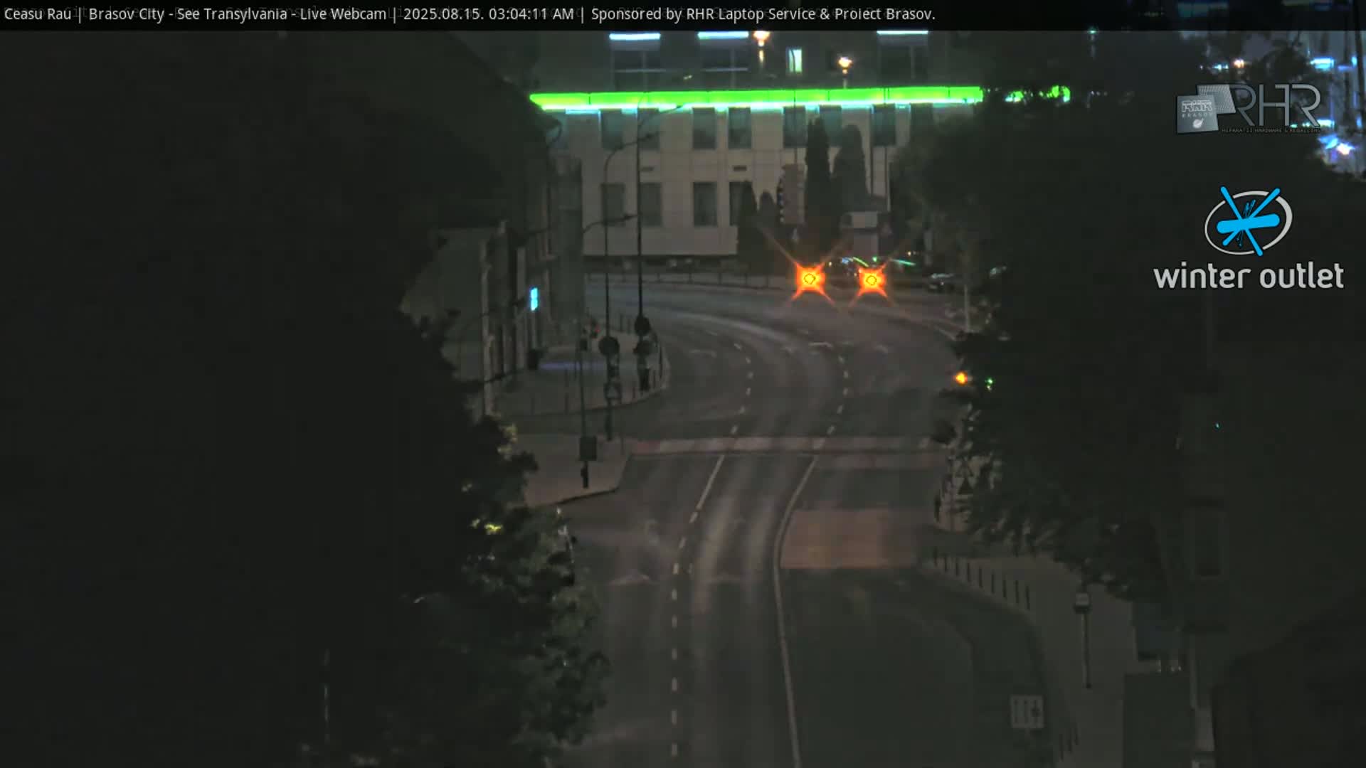 Braşov Skyline Live Cam - Centrul Nou, Brasov, Romania