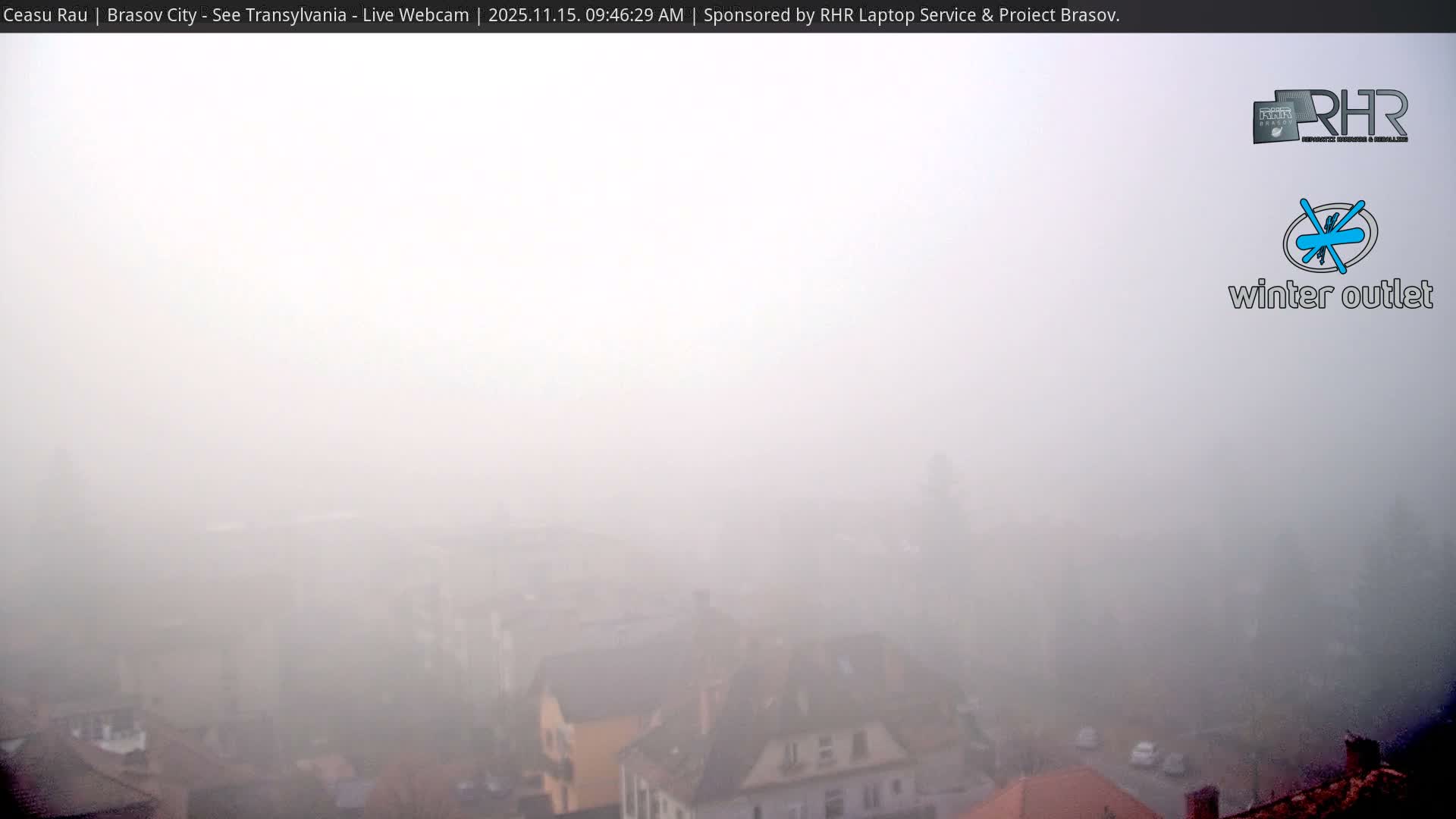 Braşov Skyline Live Cam - Centrul Nou, Brasov, Romania