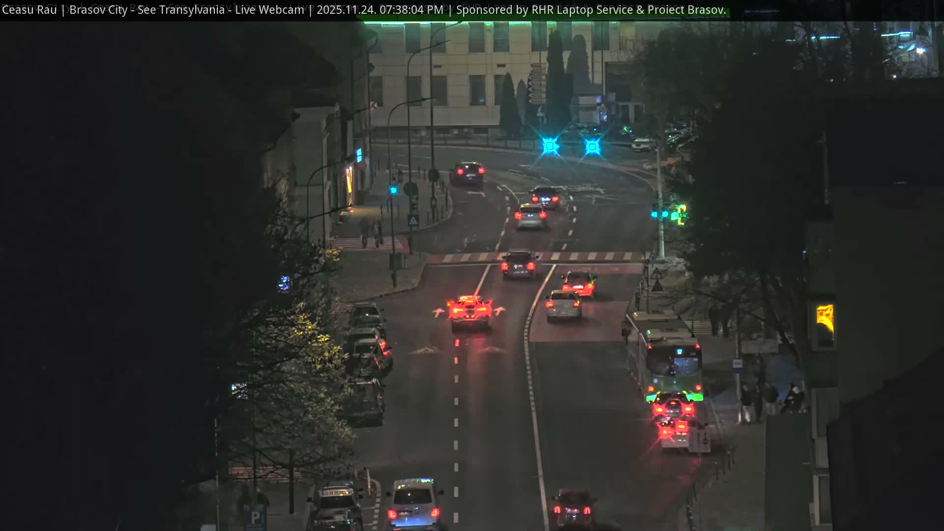 Braşov Skyline Live Cam - Centrul Nou, Brasov, Romania