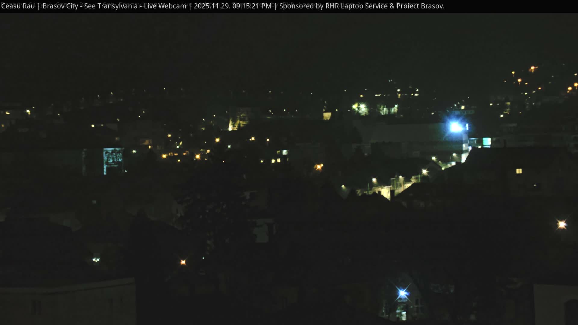 Braşov Skyline Live Cam - Centrul Nou, Brasov, Romania