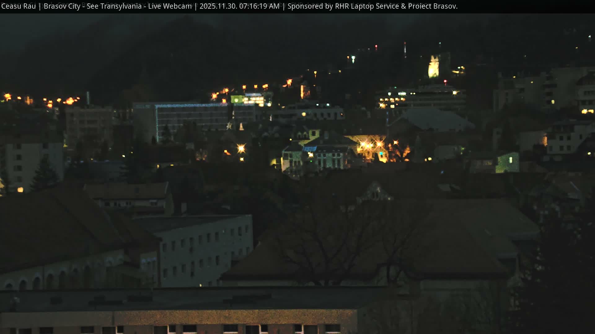 Braşov Skyline Live Cam - Centrul Nou, Brasov, Romania