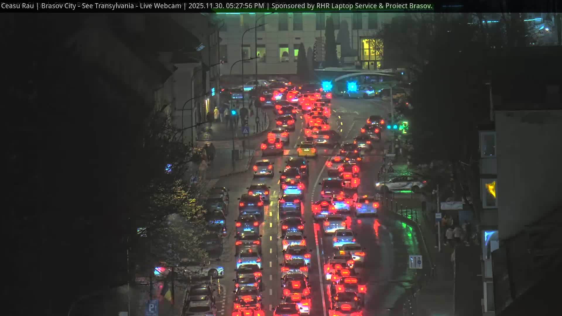 Braşov Skyline Live Cam - Centrul Nou, Brasov, Romania