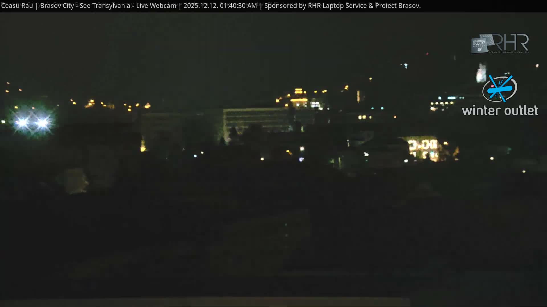 Braşov Skyline Live Cam - Centrul Nou, Brasov, Romania