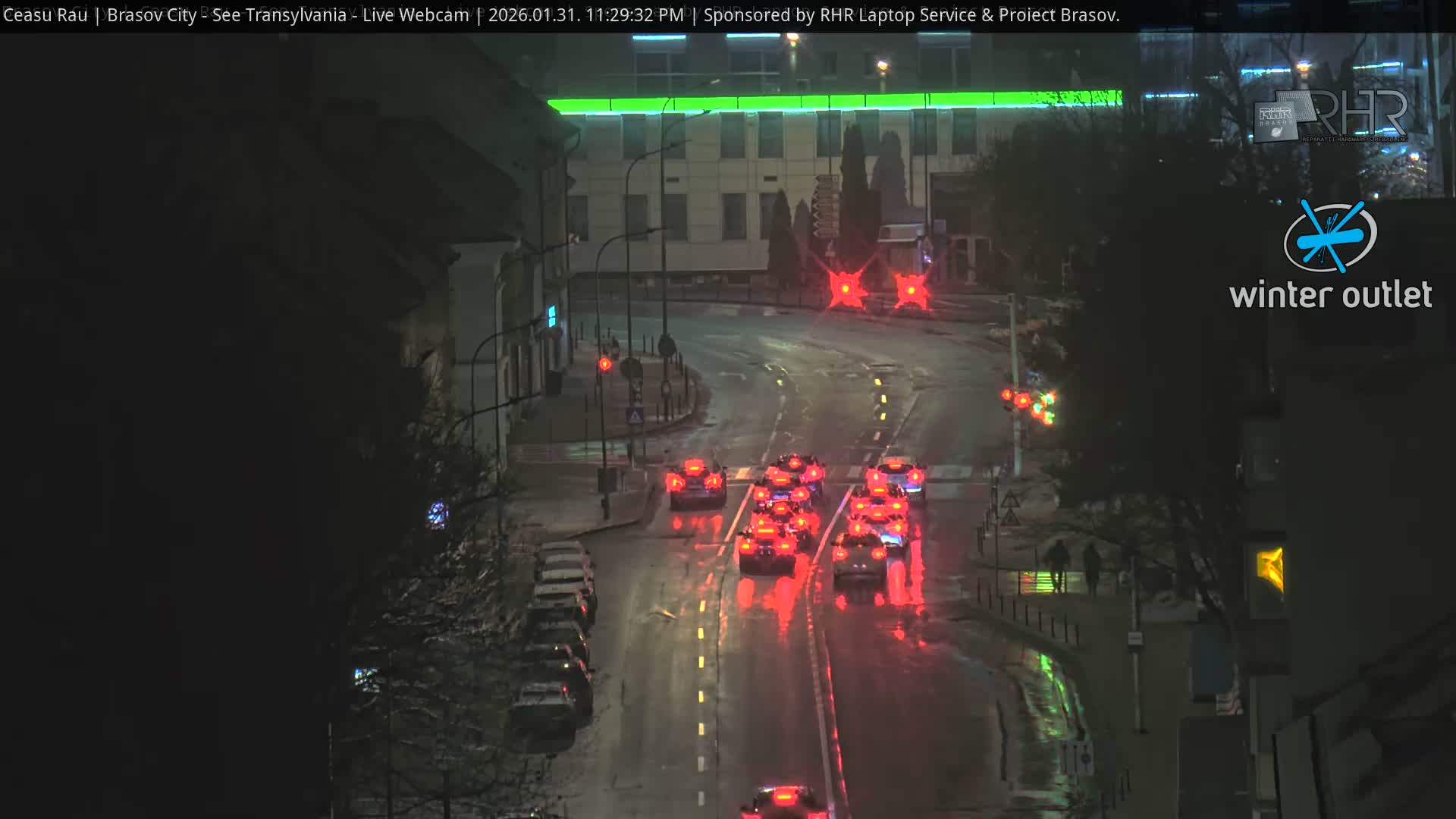 Braşov Skyline Live Cam - Centrul Nou, Brasov, Romania