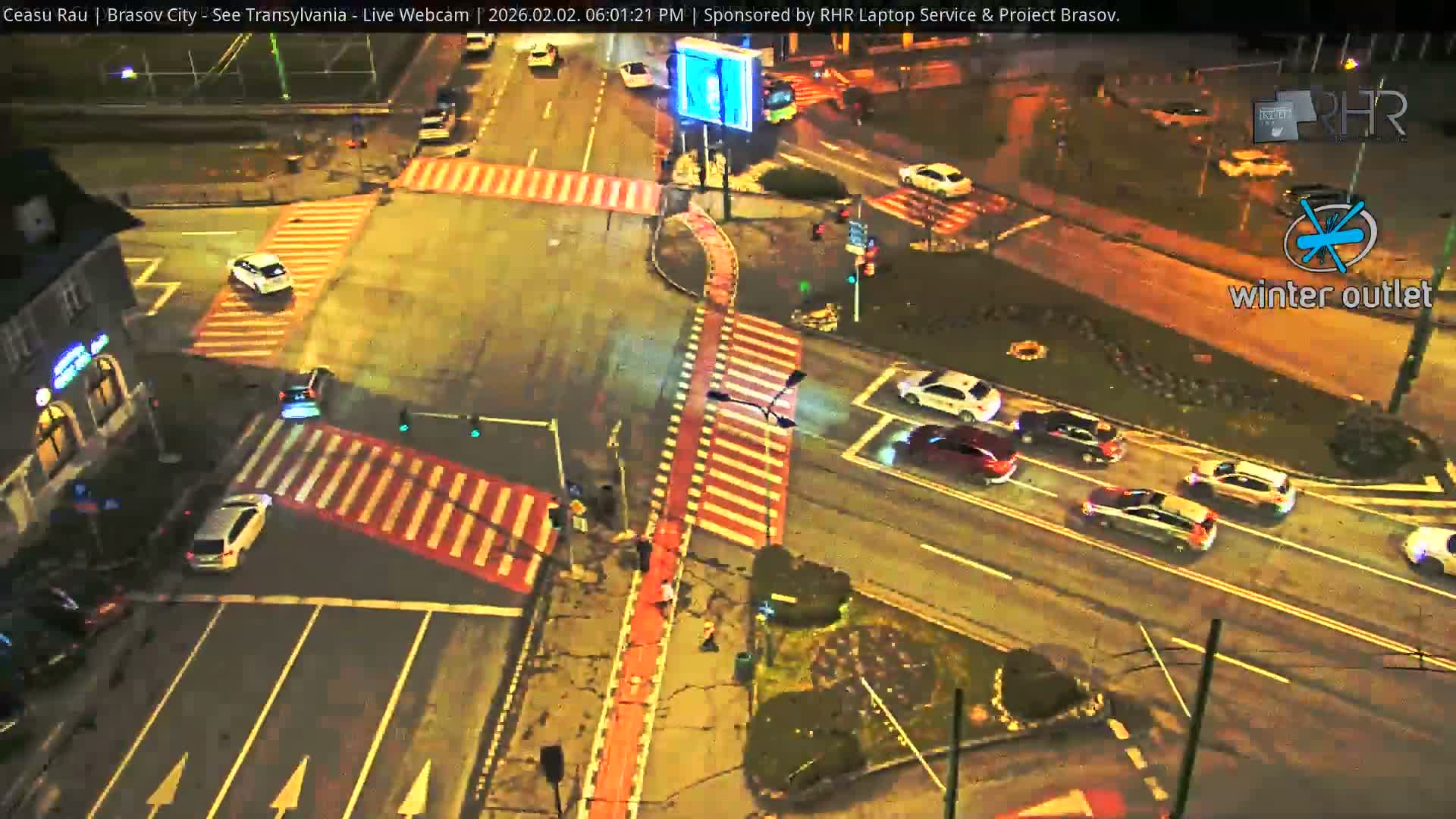 Braşov Skyline Live Cam - Centrul Nou, Brasov, Romania
