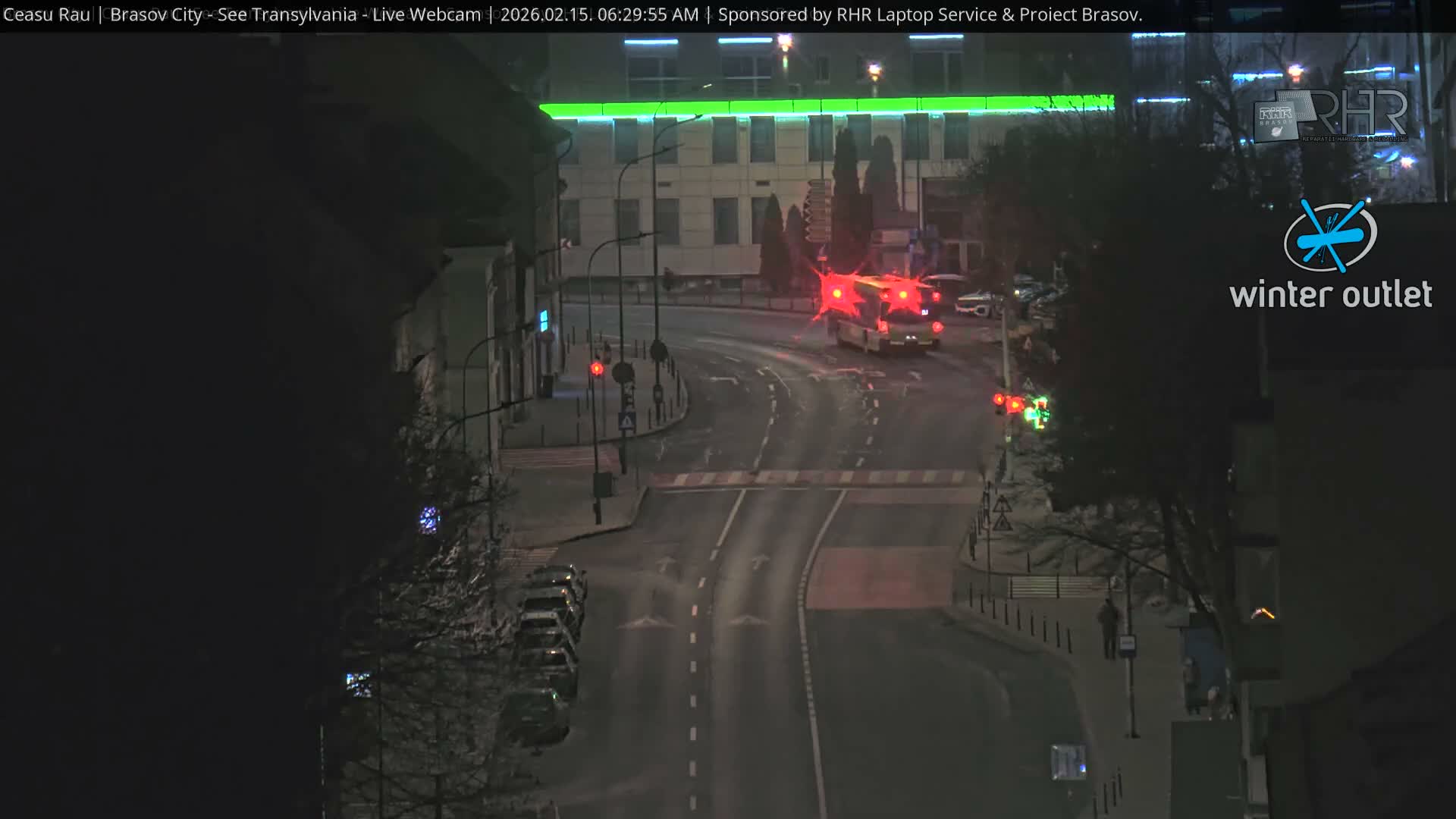 Braşov Skyline Live Cam - Centrul Nou, Brasov, Romania