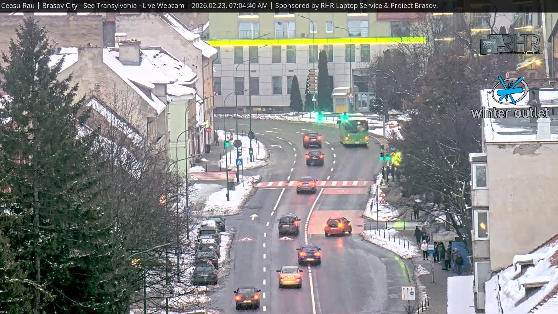 Braşov Skyline Live Cam - Centrul Nou, Brasov, Romania