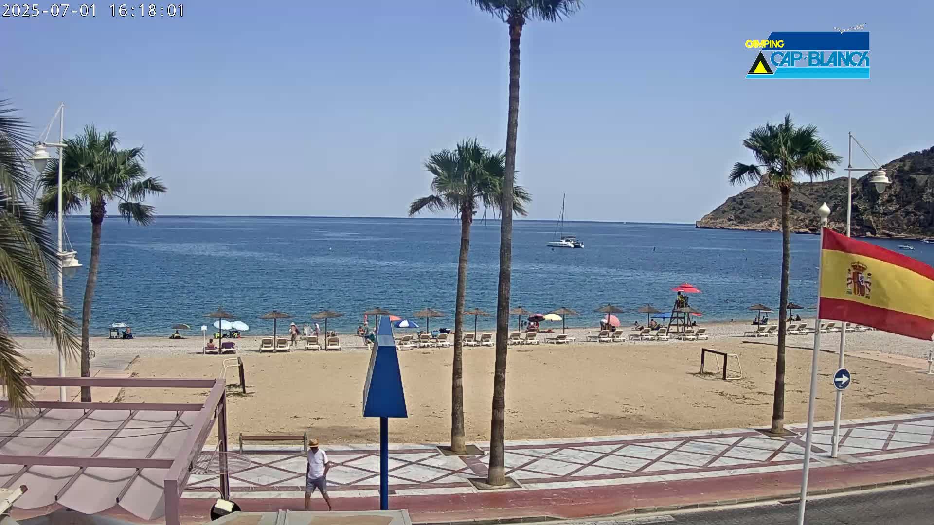Altea Beach Live Cam -  Alicante, Valencia, Spain