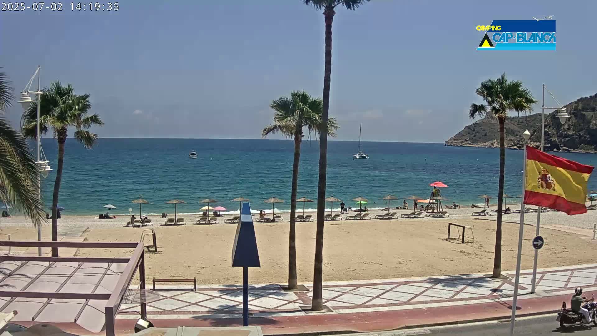 Altea Beach Live Cam -  Alicante, Valencia, Spain