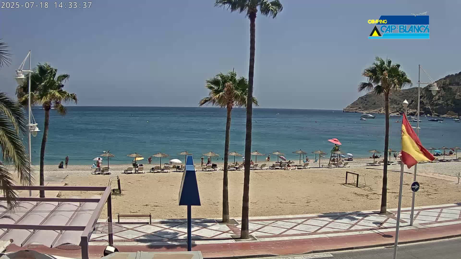 Altea Beach Live Cam -  Alicante, Valencia, Spain