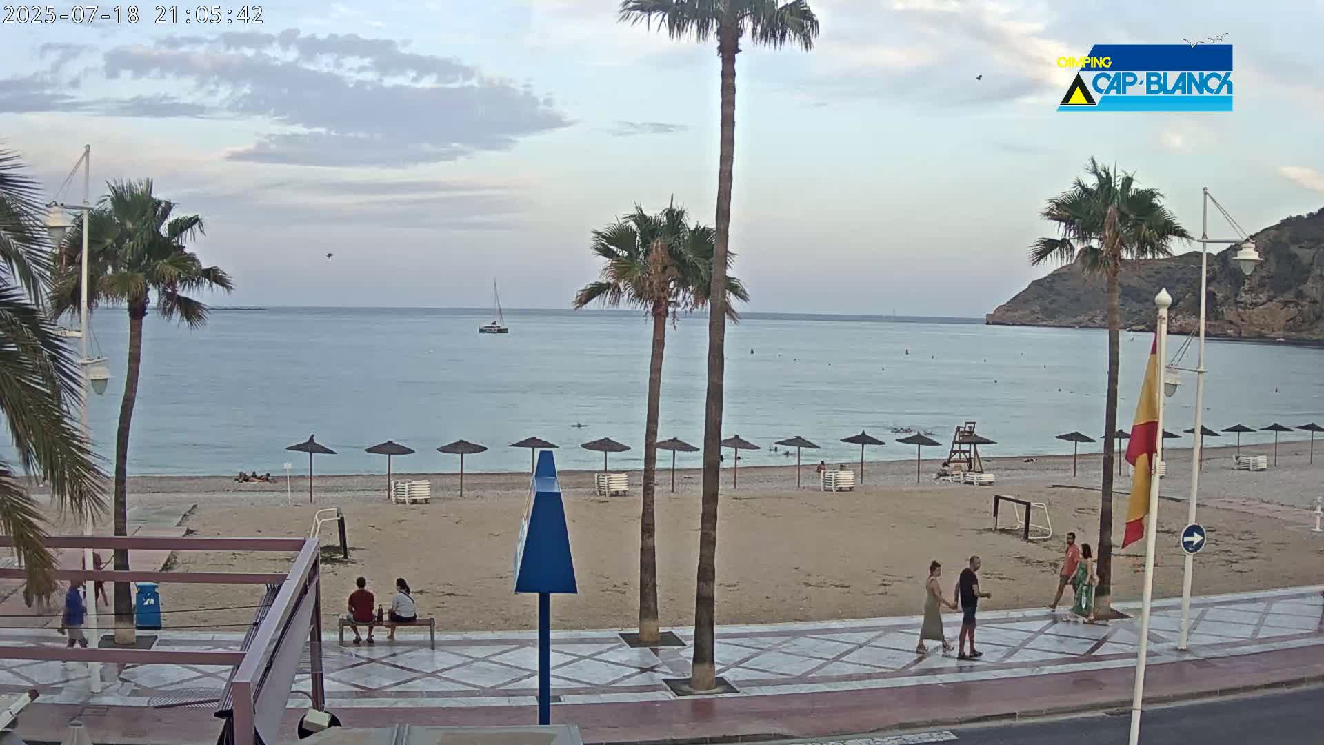 Altea Beach Live Cam -  Alicante, Valencia, Spain