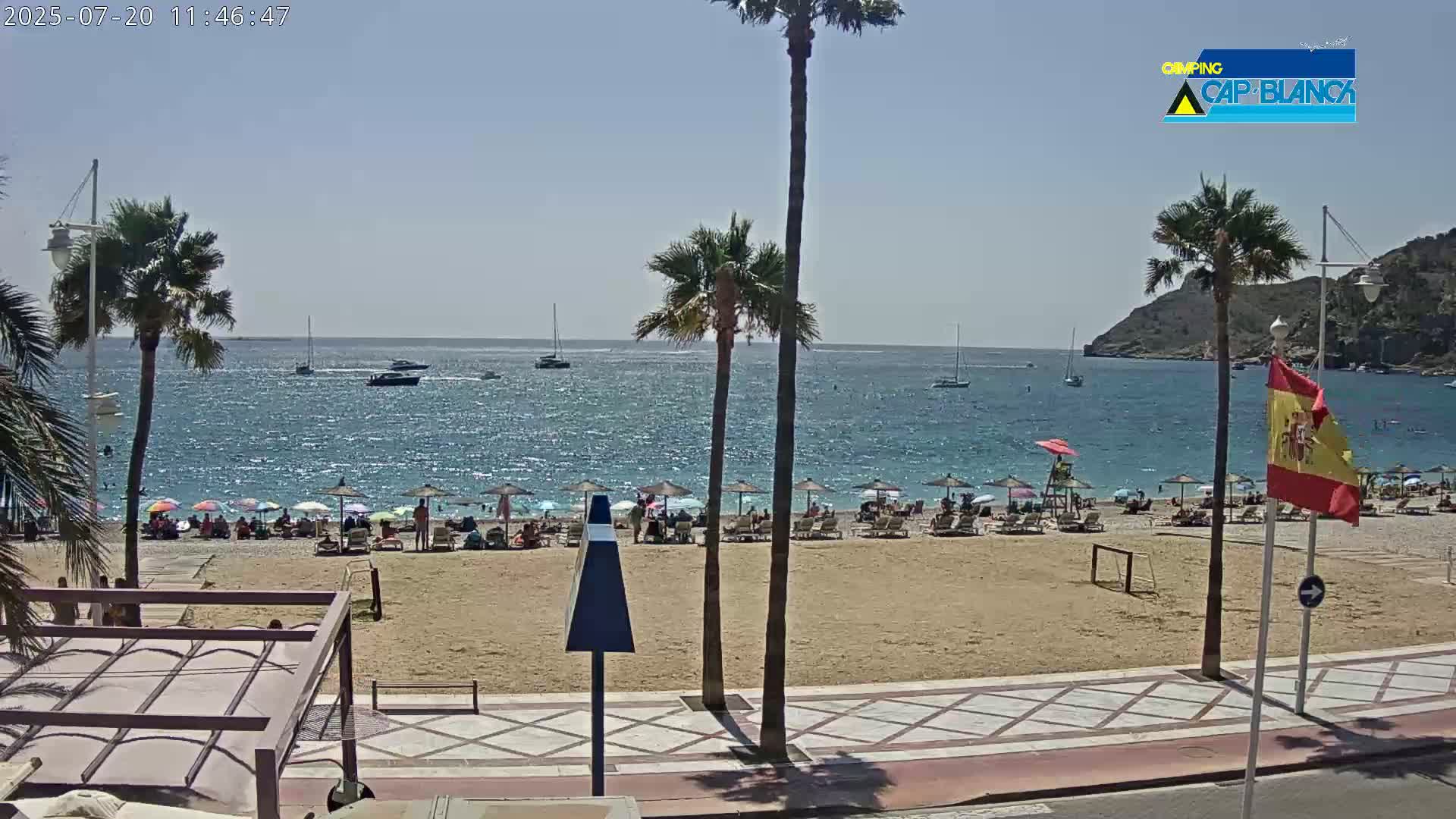 Altea Beach Live Cam -  Alicante, Valencia, Spain