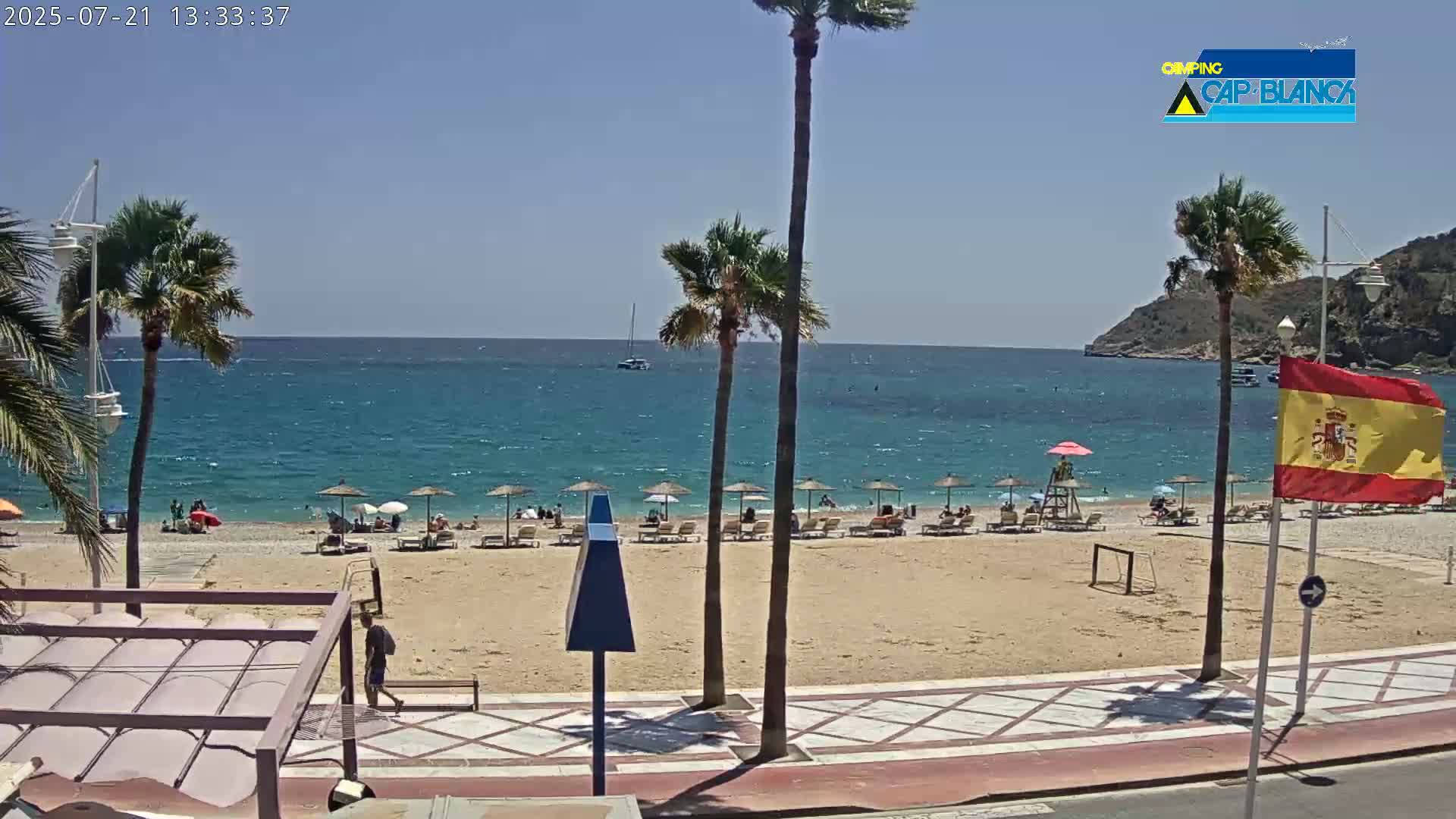 Altea Beach Live Cam -  Alicante, Valencia, Spain