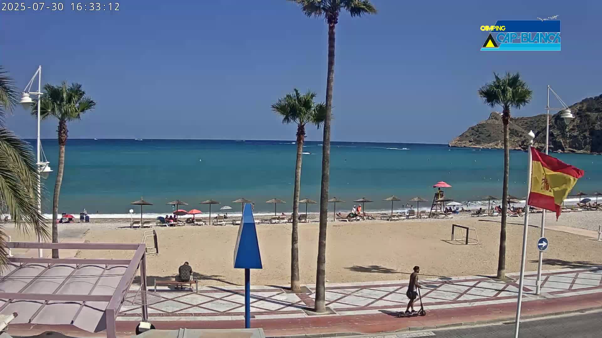 Altea Beach Live Cam -  Alicante, Valencia, Spain