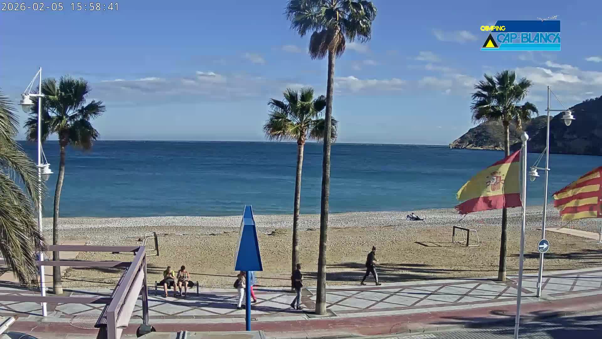 Altea Beach Live Cam -  Alicante, Valencia, Spain