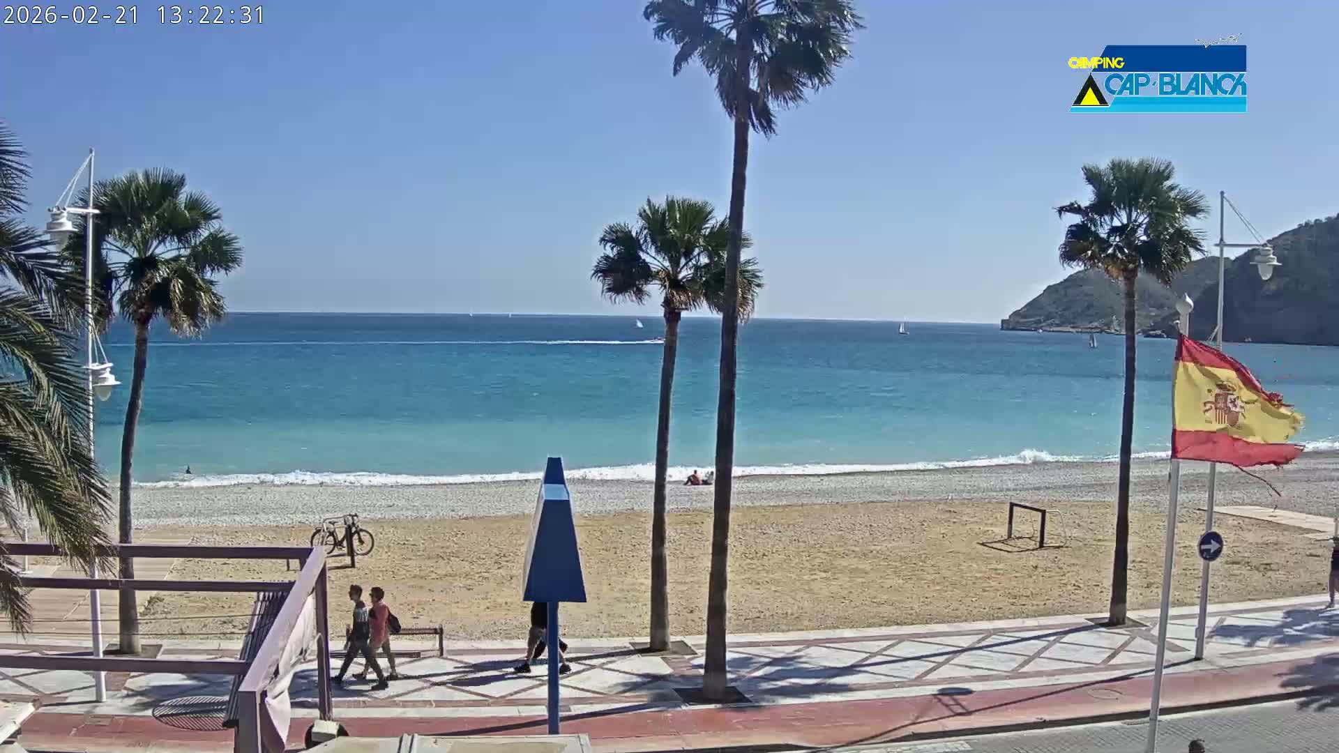Altea Beach Live Cam -  Alicante, Valencia, Spain