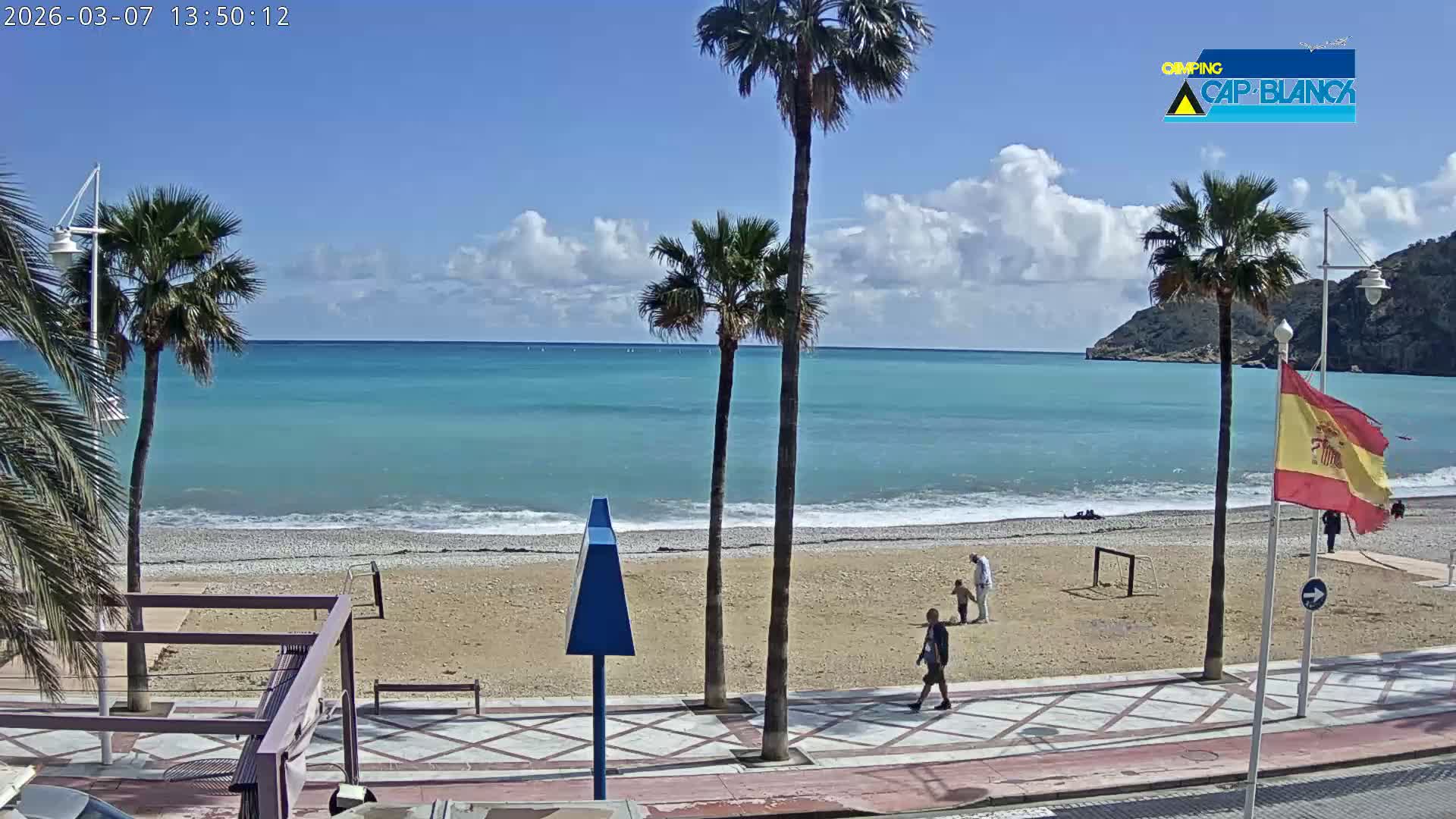 Altea Beach Live Cam -  Alicante, Valencia, Spain