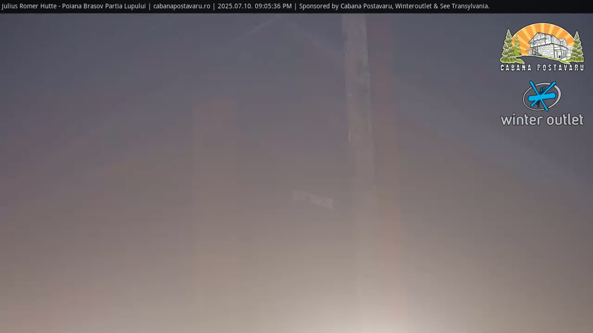 Rasnovei Plain View  from Julius Römer Hütte  Poiana Brasov Live Cam - Poiana Brasov, Braşov, Romania