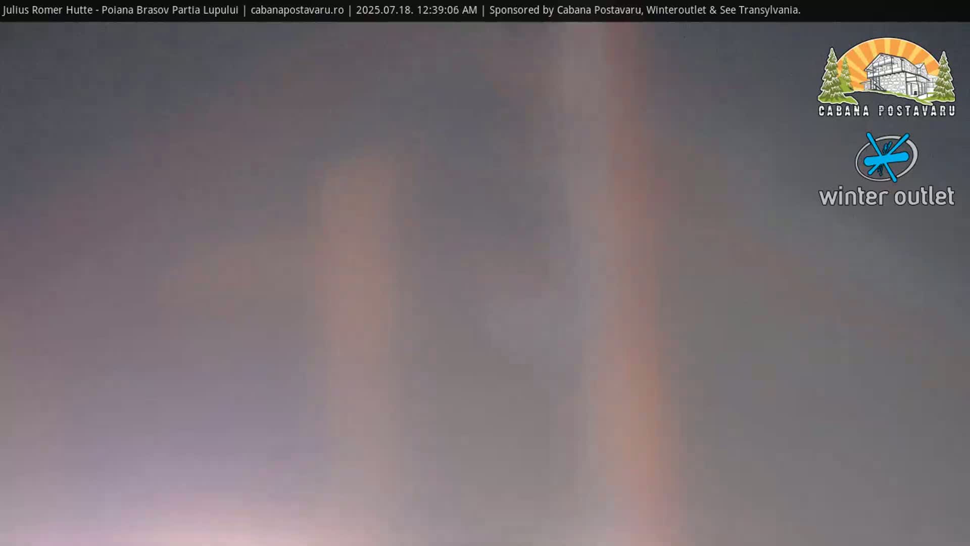 Rasnovei Plain View  from Julius Römer Hütte  Poiana Brasov Live Cam - Poiana Brasov, Braşov, Romania