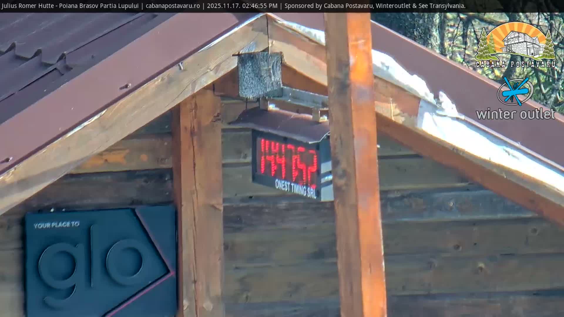 Rasnovei Plain View  from Julius Römer Hütte  Poiana Brasov Live Cam - Poiana Brasov, Braşov, Romania