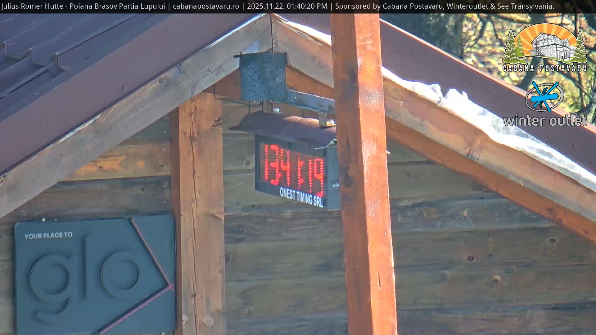 Rasnovei Plain View  from Julius Römer Hütte  Poiana Brasov Live Cam - Poiana Brasov, Braşov, Romania