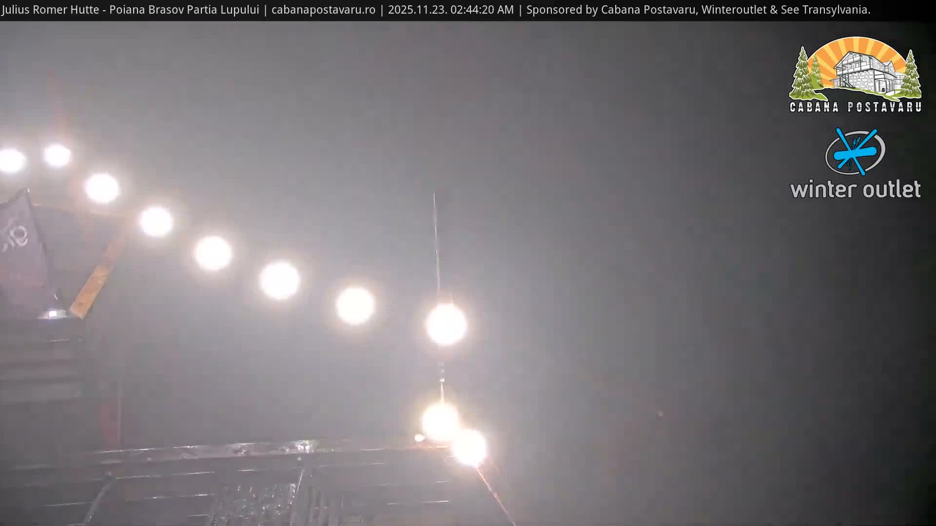 Rasnovei Plain View  from Julius Römer Hütte  Poiana Brasov Live Cam - Poiana Brasov, Braşov, Romania