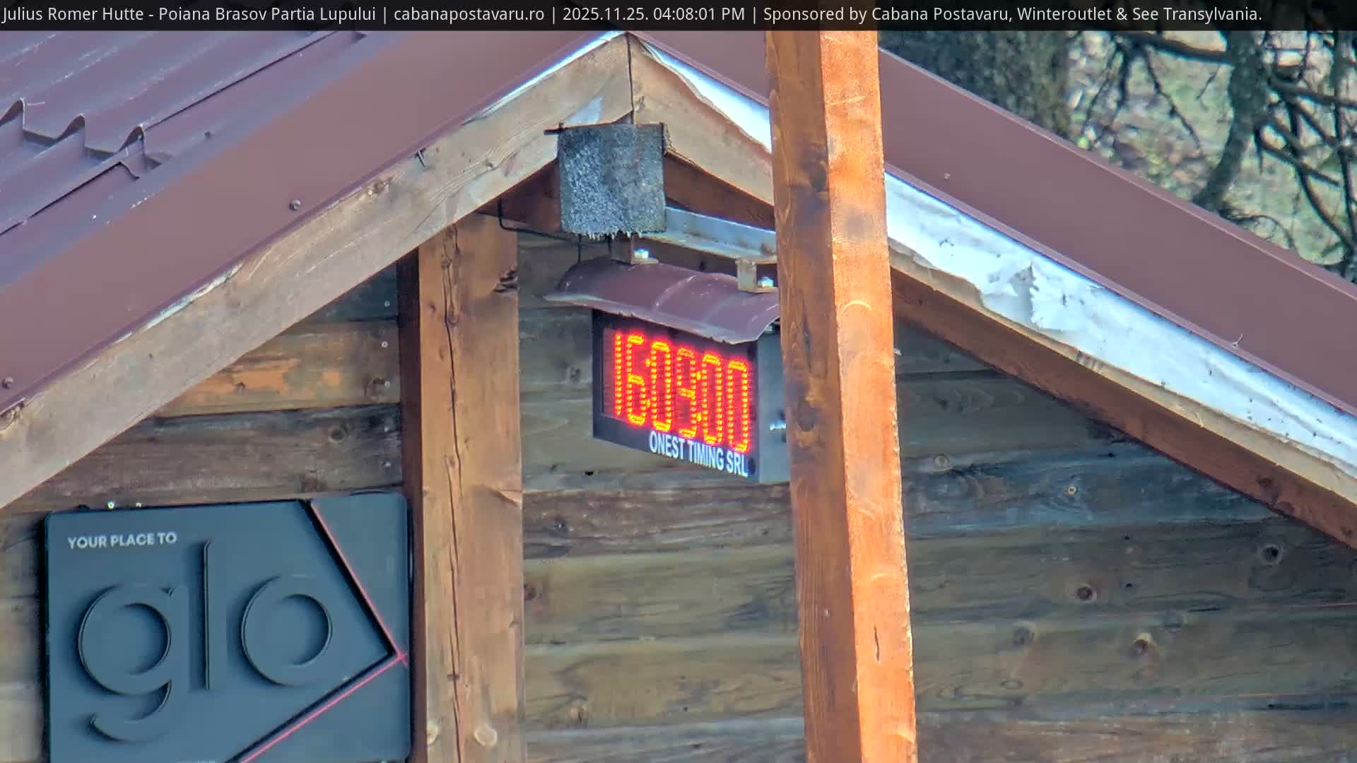 Rasnovei Plain View  from Julius Römer Hütte  Poiana Brasov Live Cam - Poiana Brasov, Braşov, Romania