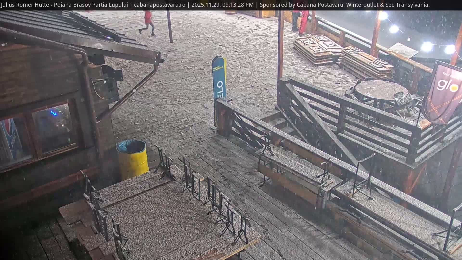 Rasnovei Plain View  from Julius Römer Hütte  Poiana Brasov Live Cam - Poiana Brasov, Braşov, Romania