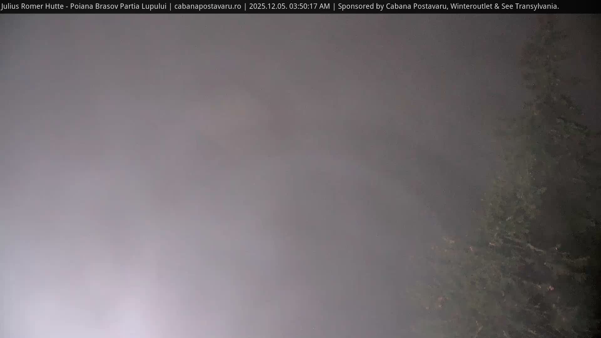 Rasnovei Plain View  from Julius Römer Hütte  Poiana Brasov Live Cam - Poiana Brasov, Braşov, Romania