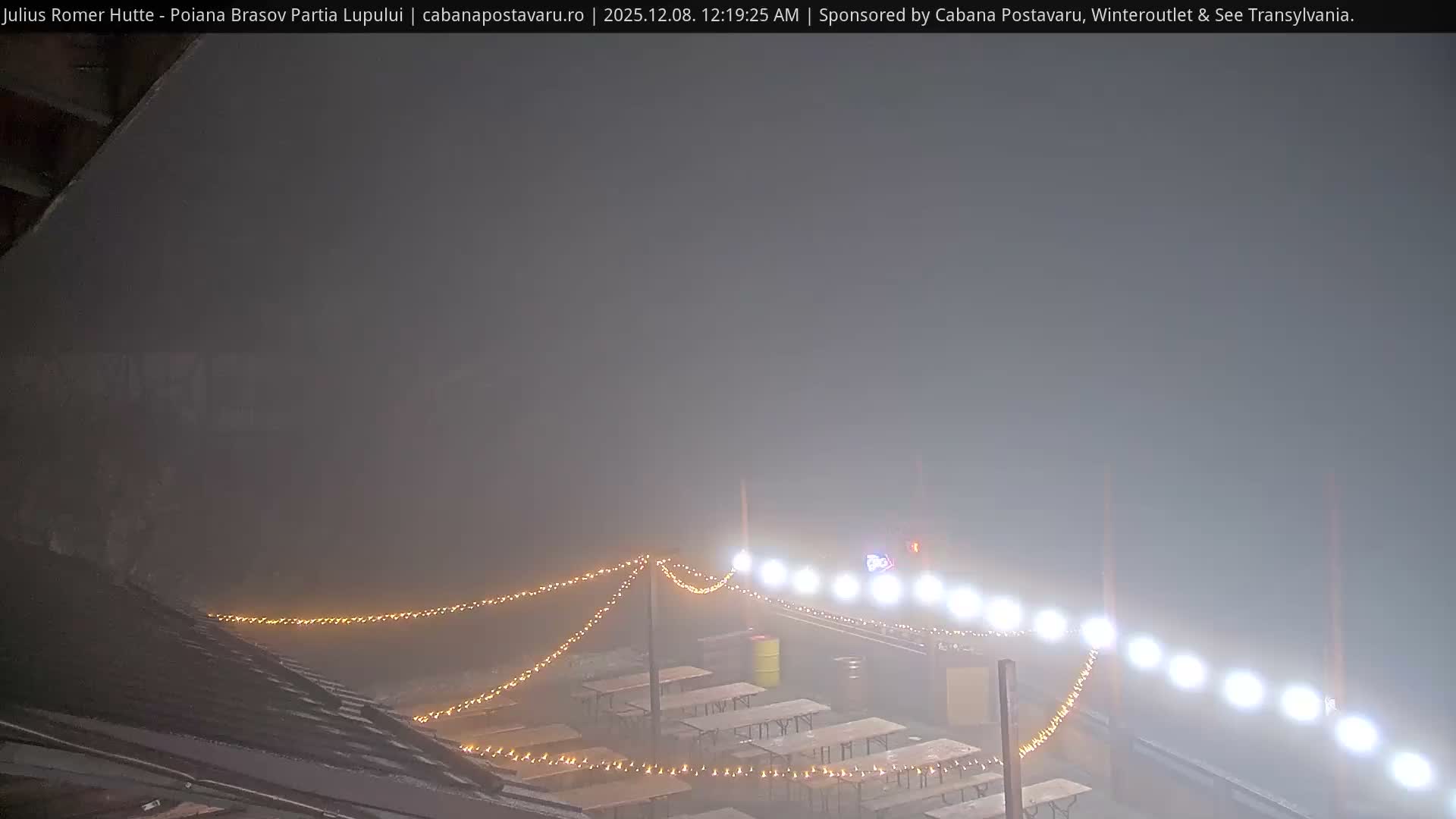Rasnovei Plain View  from Julius Römer Hütte  Poiana Brasov Live Cam - Poiana Brasov, Braşov, Romania