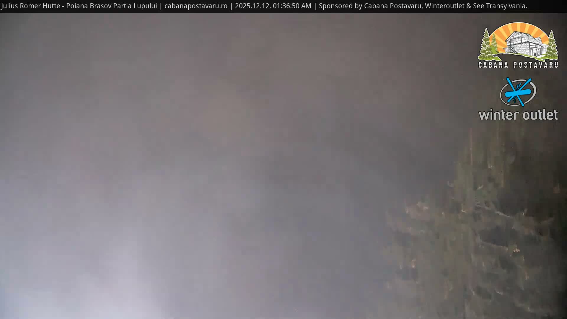 Rasnovei Plain View  from Julius Römer Hütte  Poiana Brasov Live Cam - Poiana Brasov, Braşov, Romania