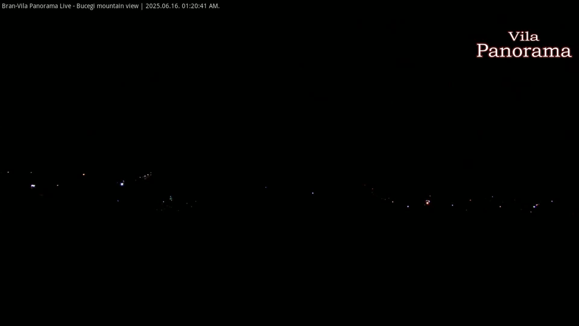 Bucegi Mountain View from Bran Live Cam - Bran,  Braşov, Romania