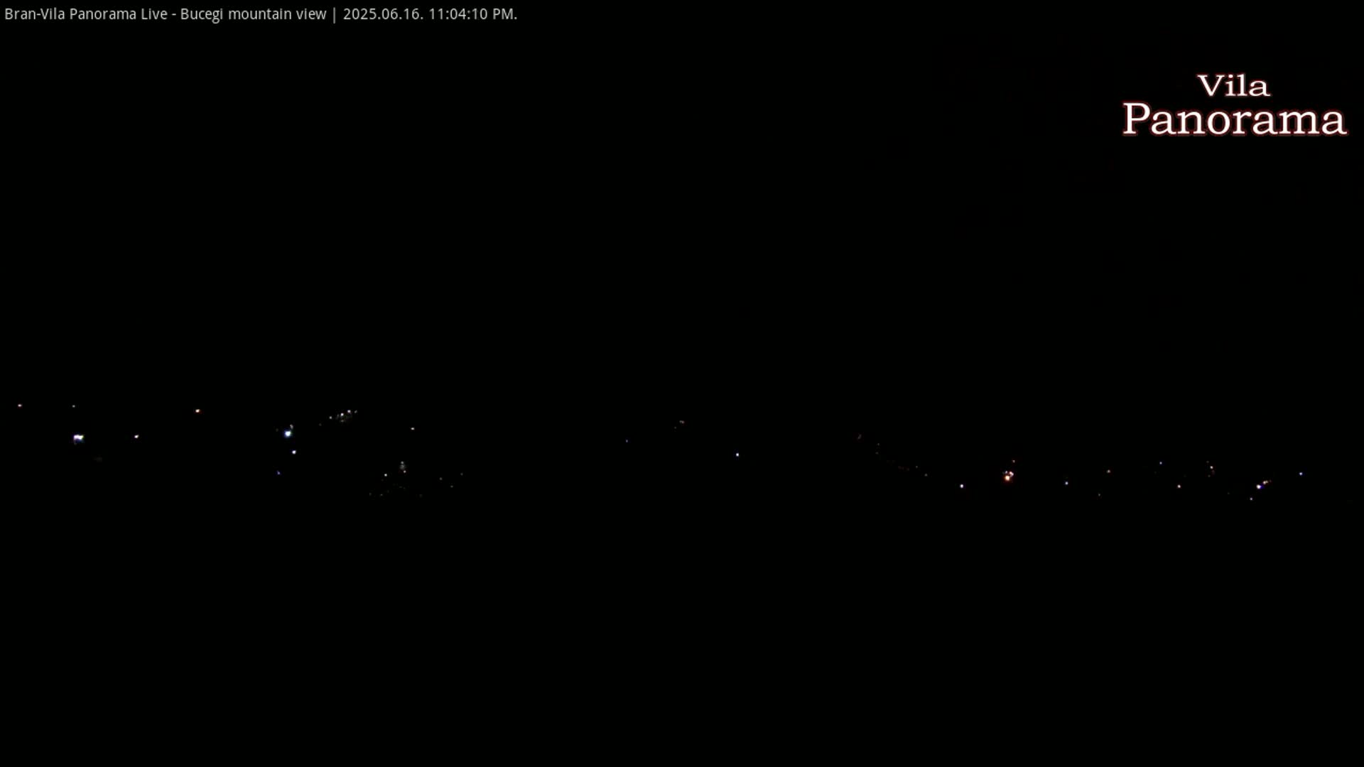 Bucegi Mountain View from Bran Live Cam - Bran,  Braşov, Romania