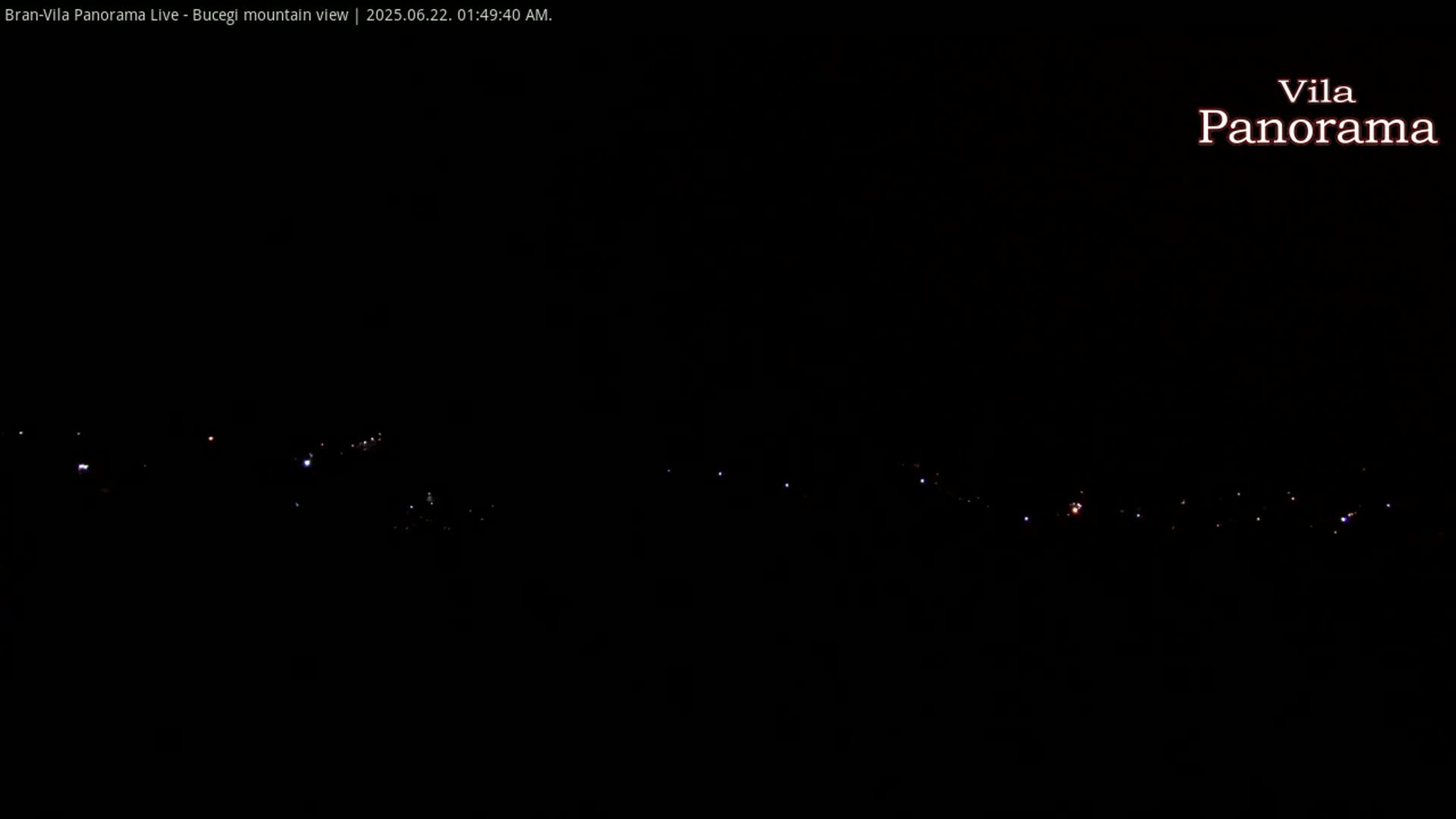 Bucegi Mountain View from Bran Live Cam - Bran,  Braşov, Romania