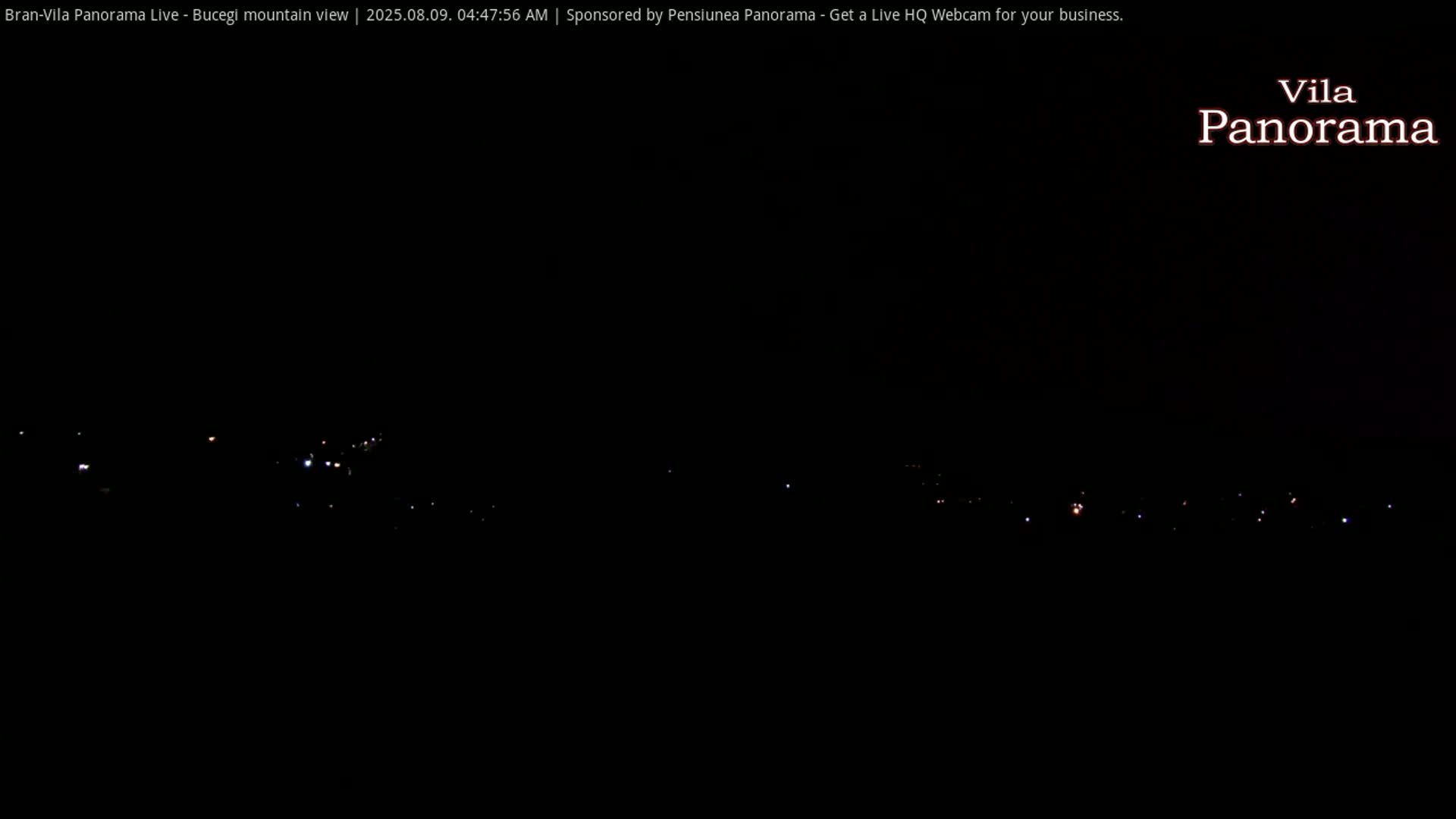 Bucegi Mountain View from Bran Live Cam - Bran,  Braşov, Romania