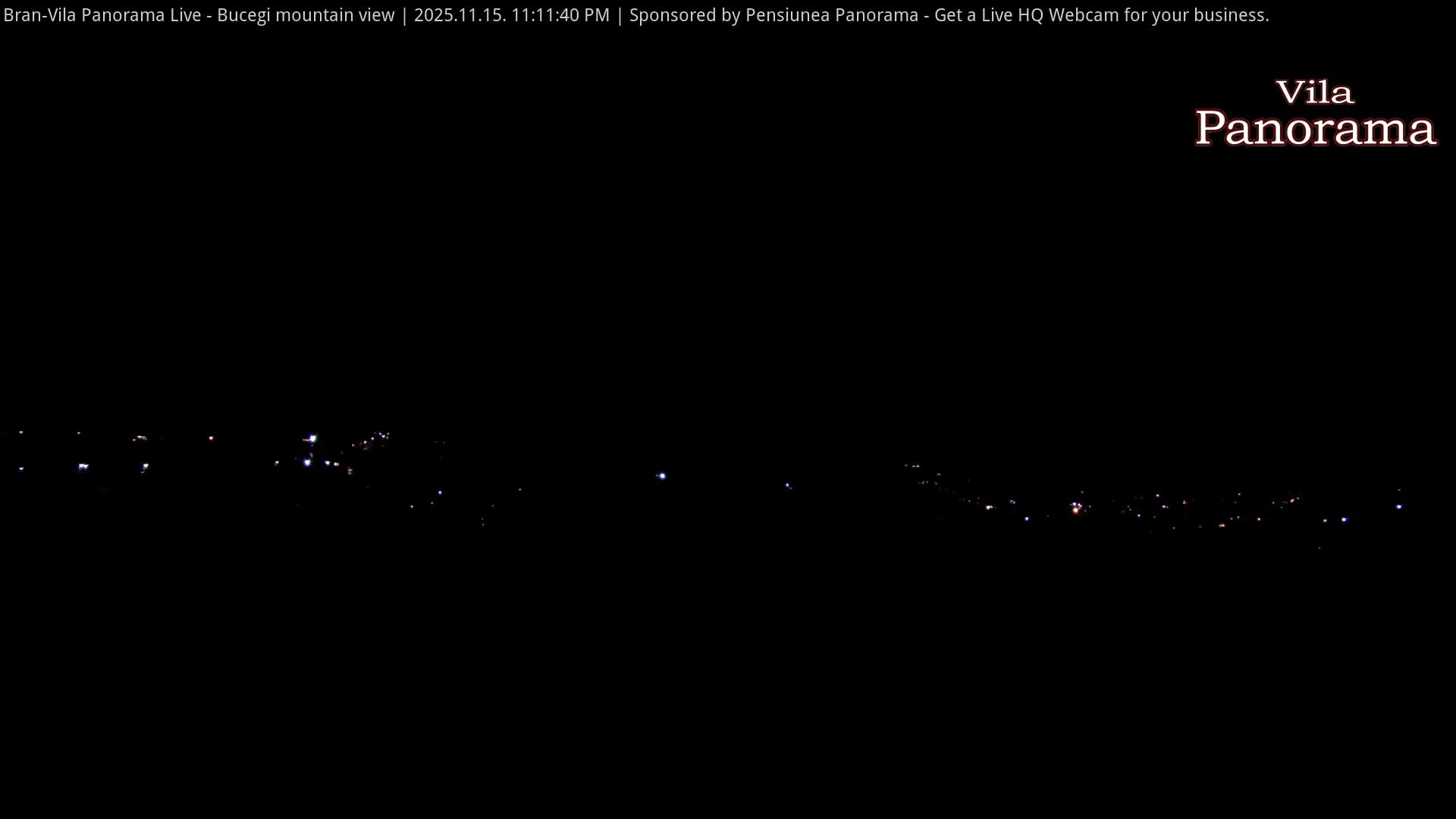 Bucegi Mountain View from Bran Live Cam - Bran,  Braşov, Romania