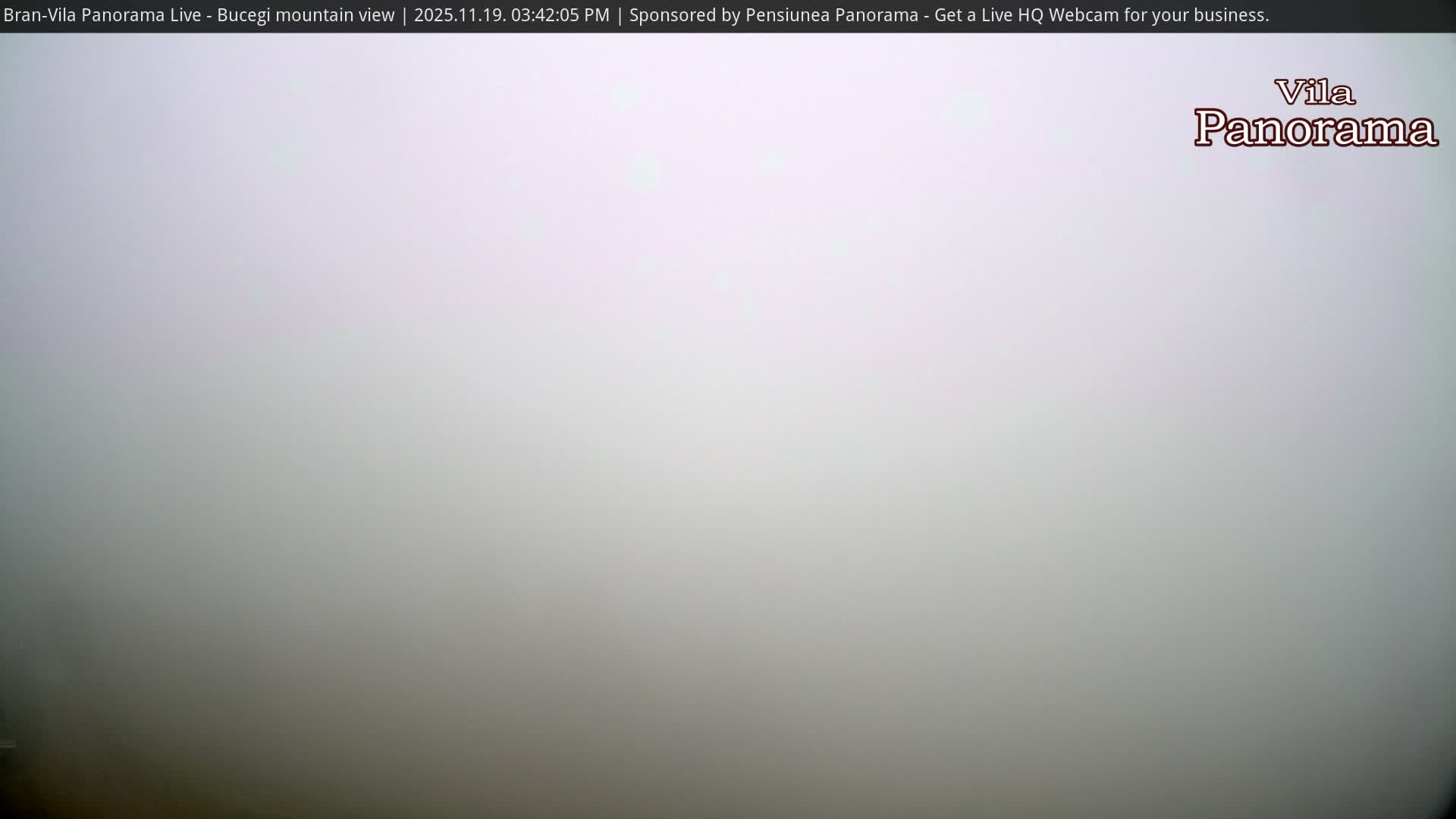 Bucegi Mountain View from Bran Live Cam - Bran,  Braşov, Romania
