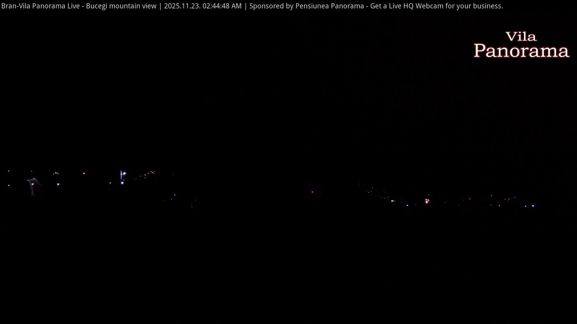 Bucegi Mountain View from Bran Live Cam - Bran,  Braşov, Romania