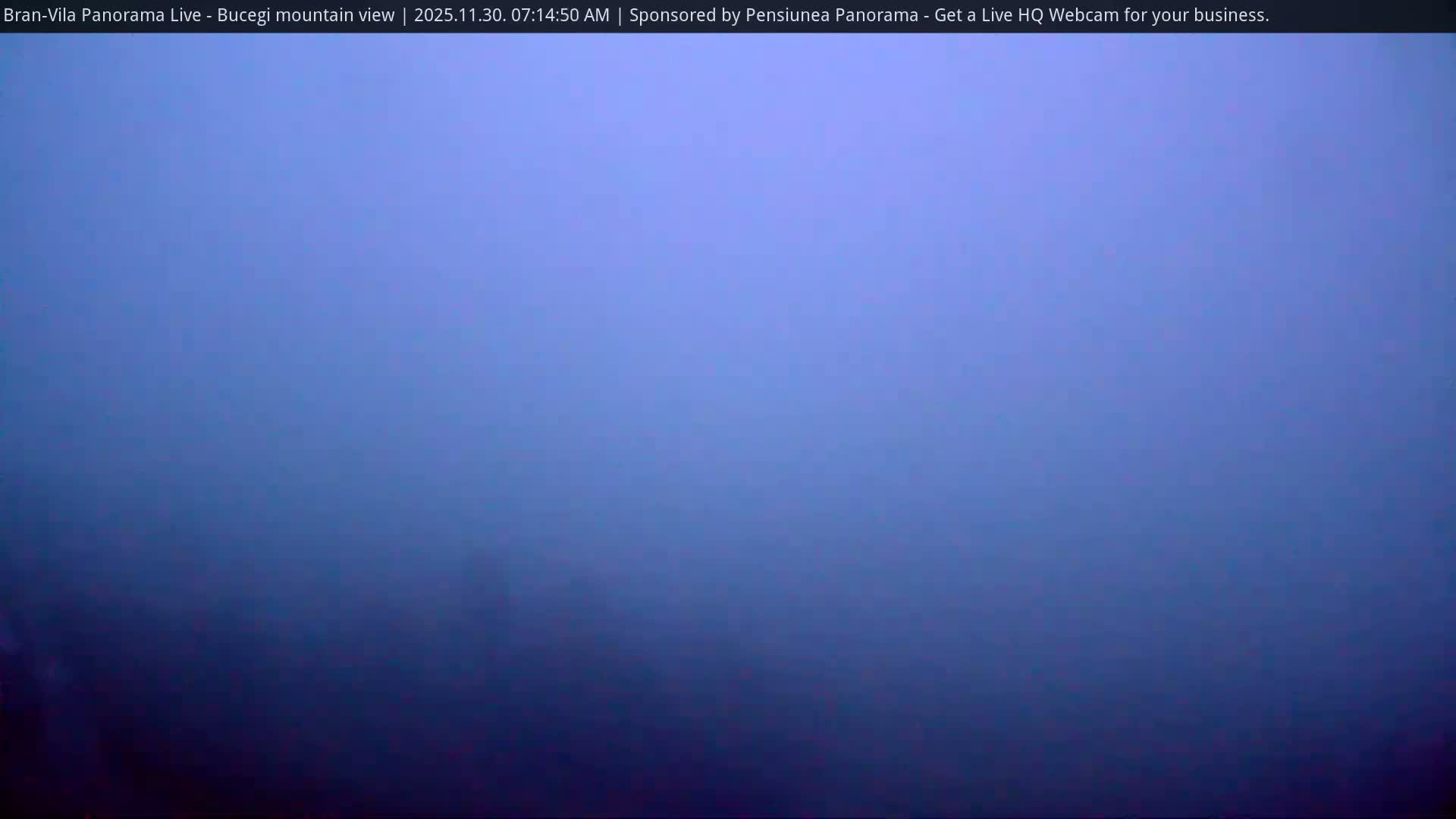Bucegi Mountain View from Bran Live Cam - Bran,  Braşov, Romania