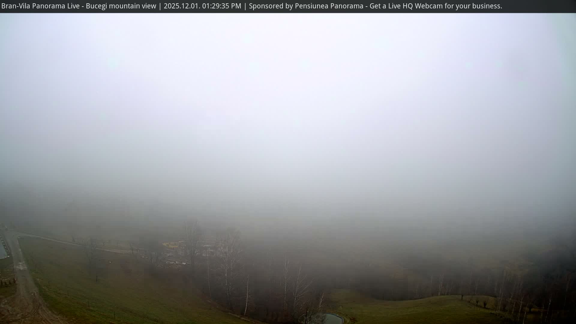 Bucegi Mountain View from Bran Live Cam - Bran,  Braşov, Romania