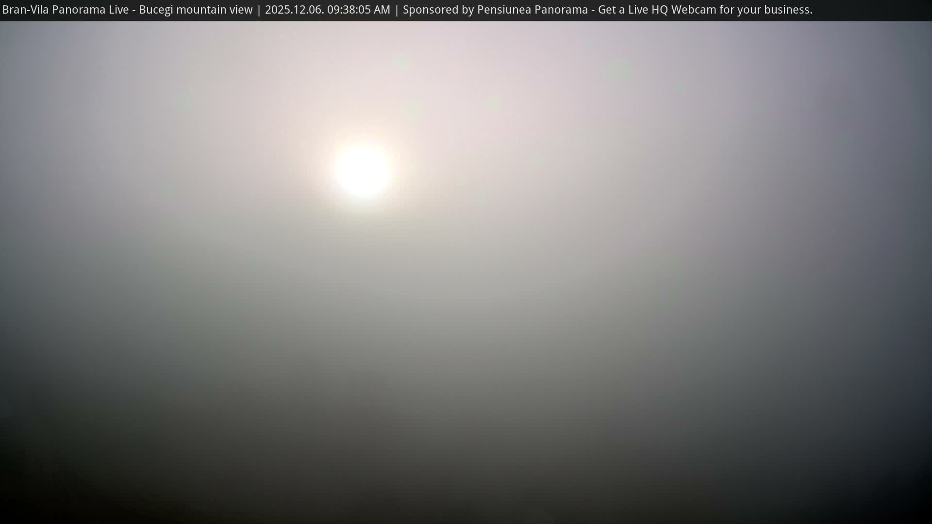 Bucegi Mountain View from Bran Live Cam - Bran,  Braşov, Romania