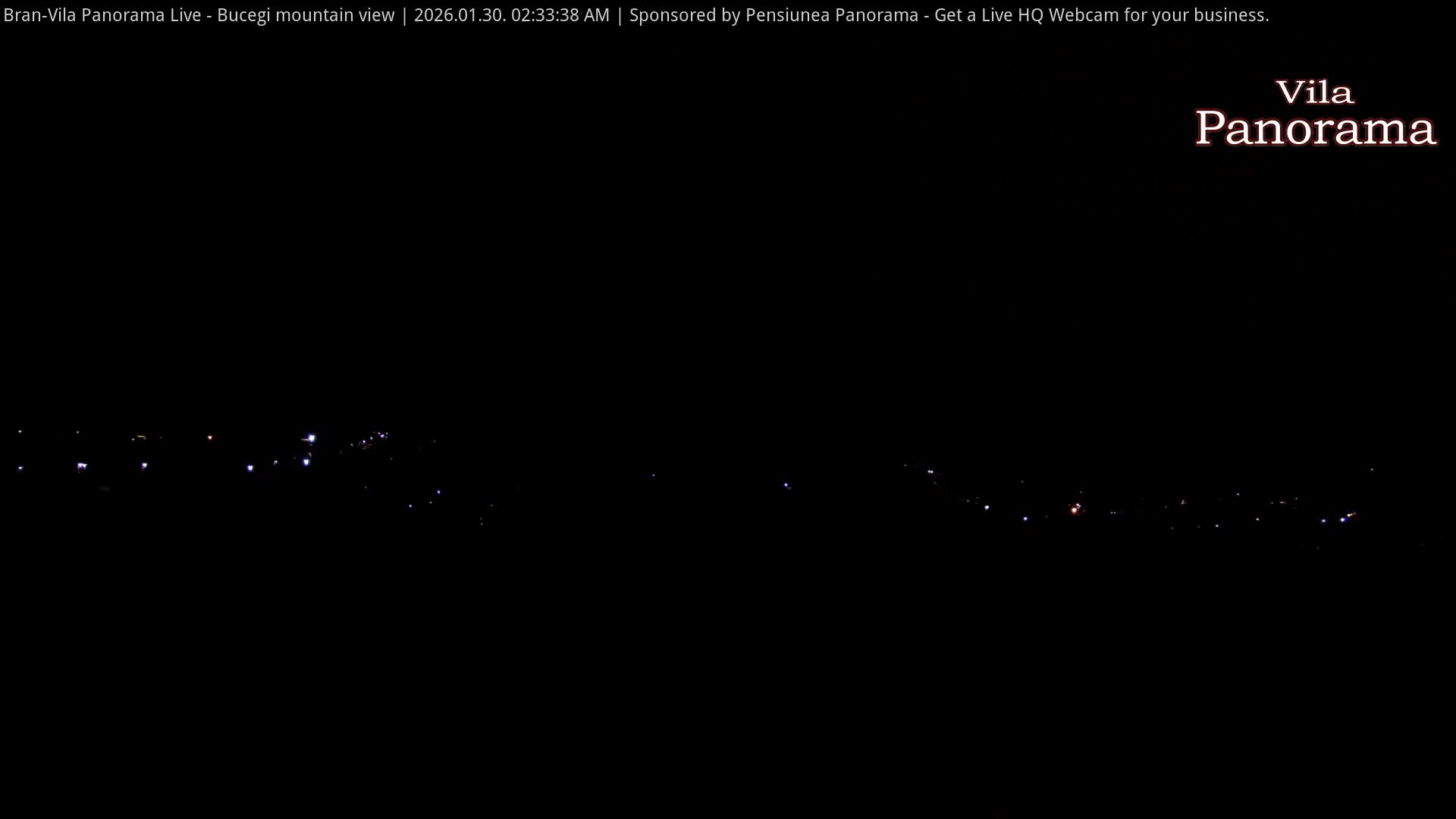 Bucegi Mountain View from Bran Live Cam - Bran,  Braşov, Romania