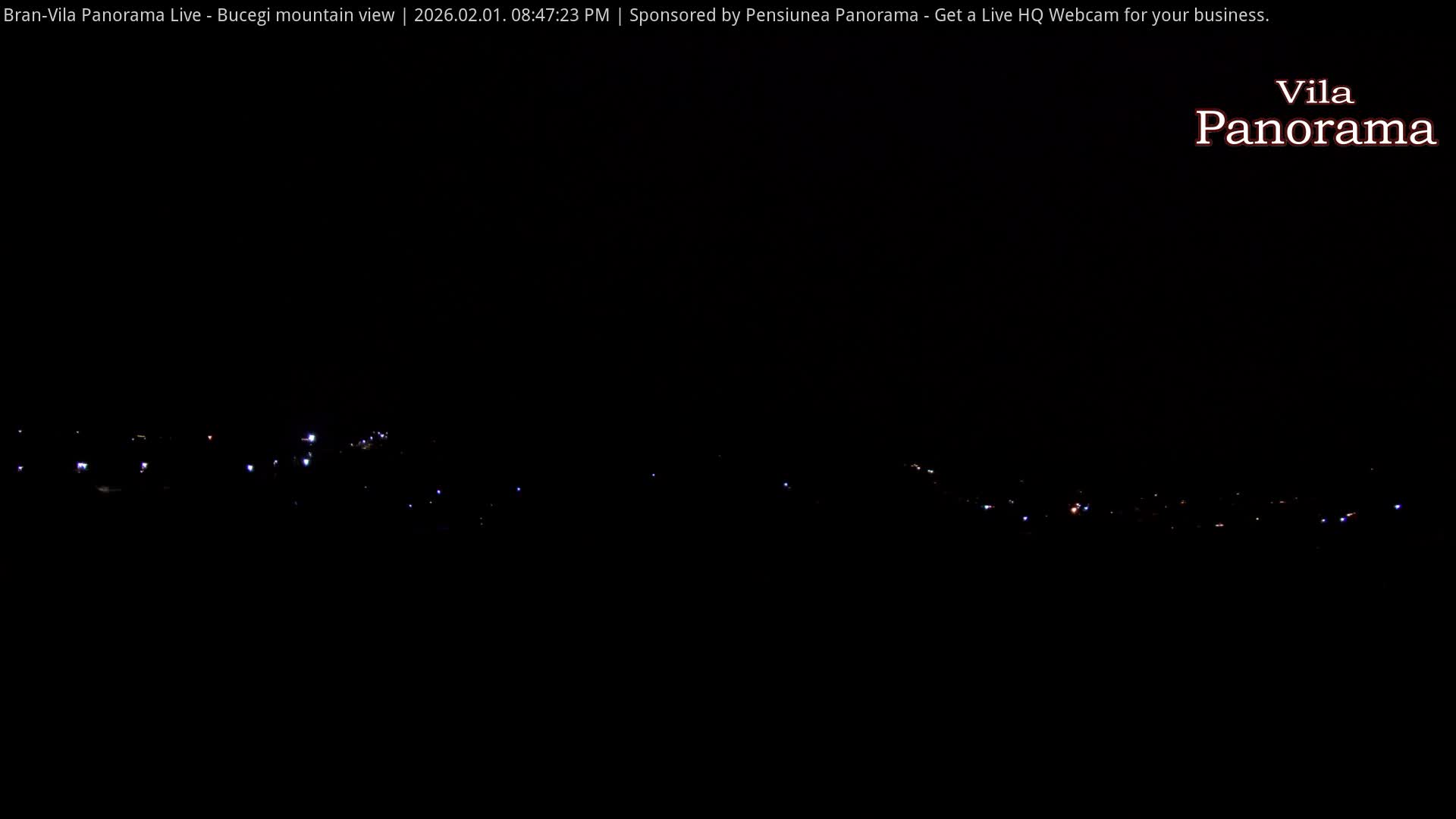 Bucegi Mountain View from Bran Live Cam - Bran,  Braşov, Romania